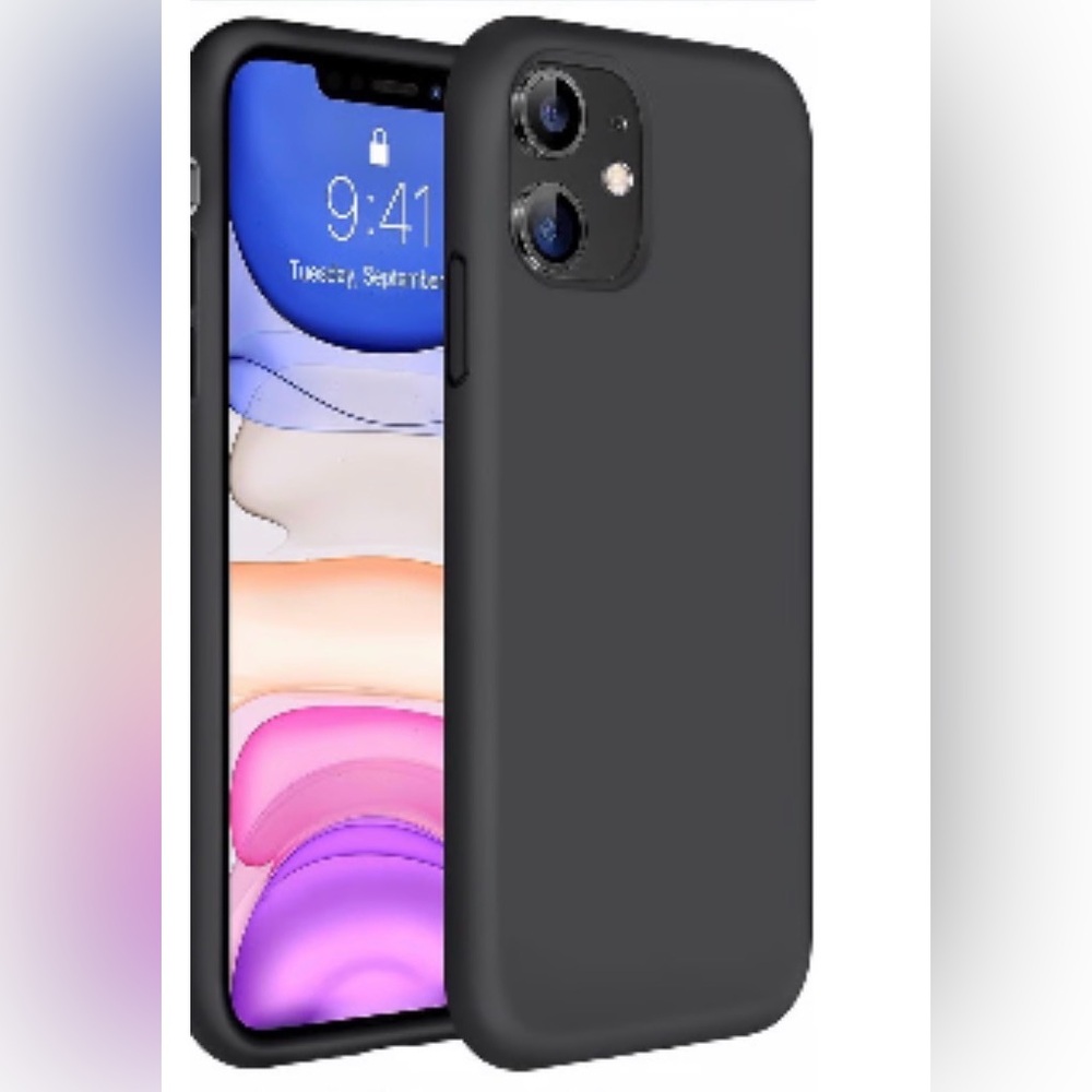 Cylo matt black iPhone 11 silicone case